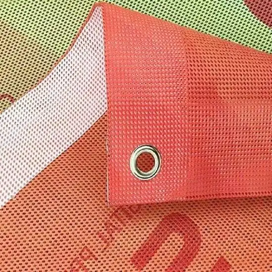 Mesh Banner Material Close-up
