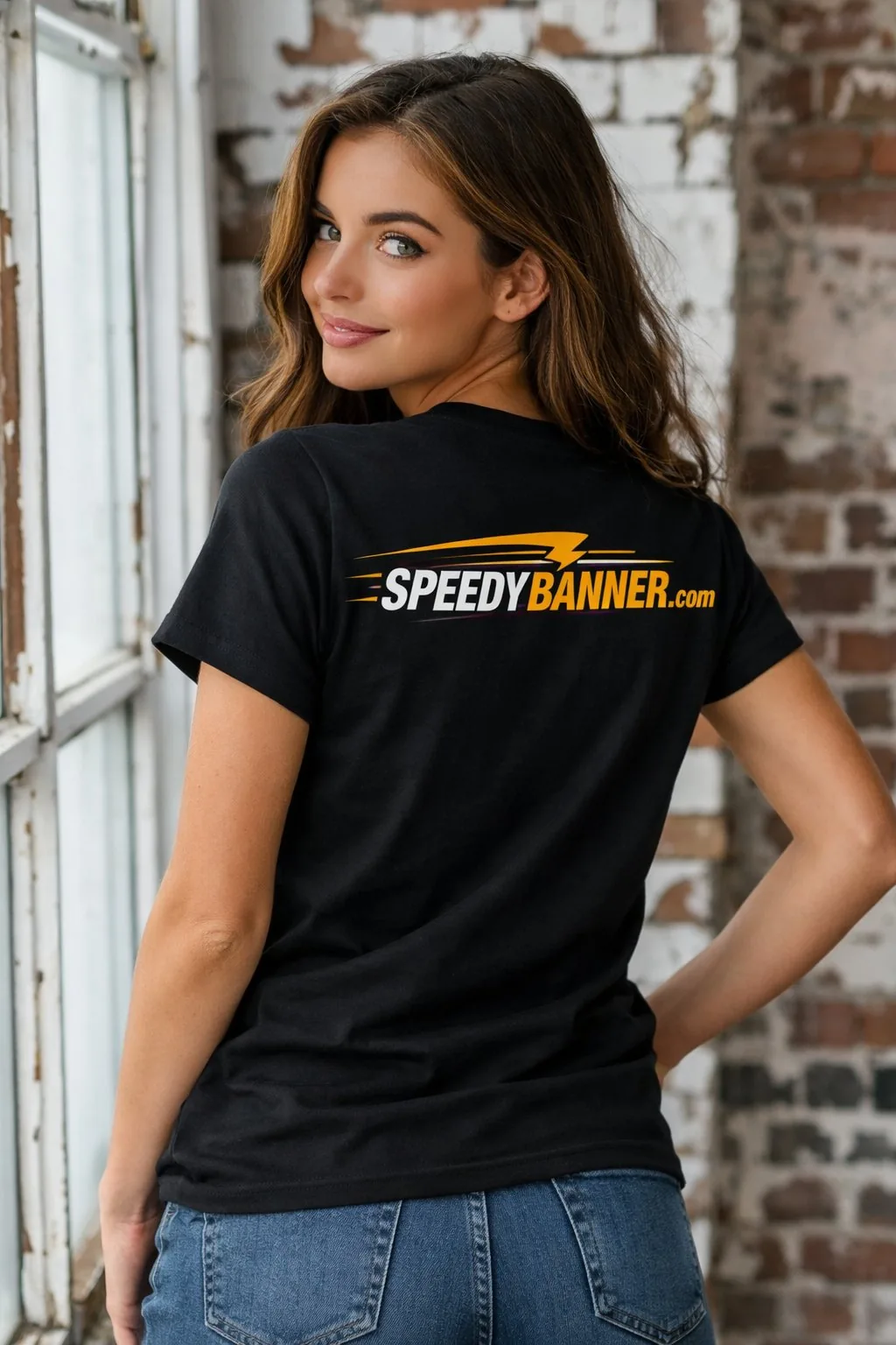 Custom T-Shirts Black Back